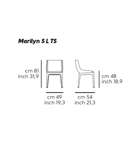 Silla Marilyn S L TS - Midj