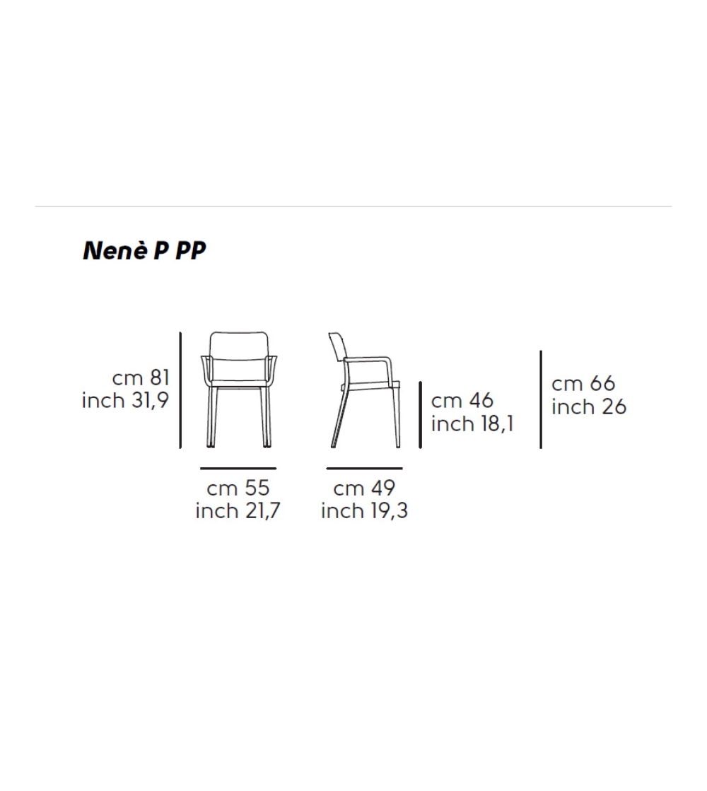 Fauteuil Nenè P PP_TS - Midj