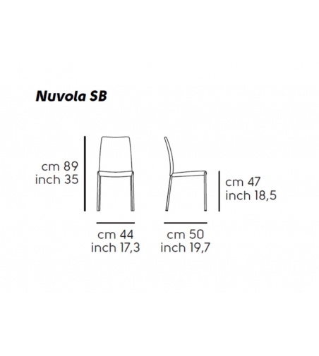 Midj Stuhl Nuvola SB