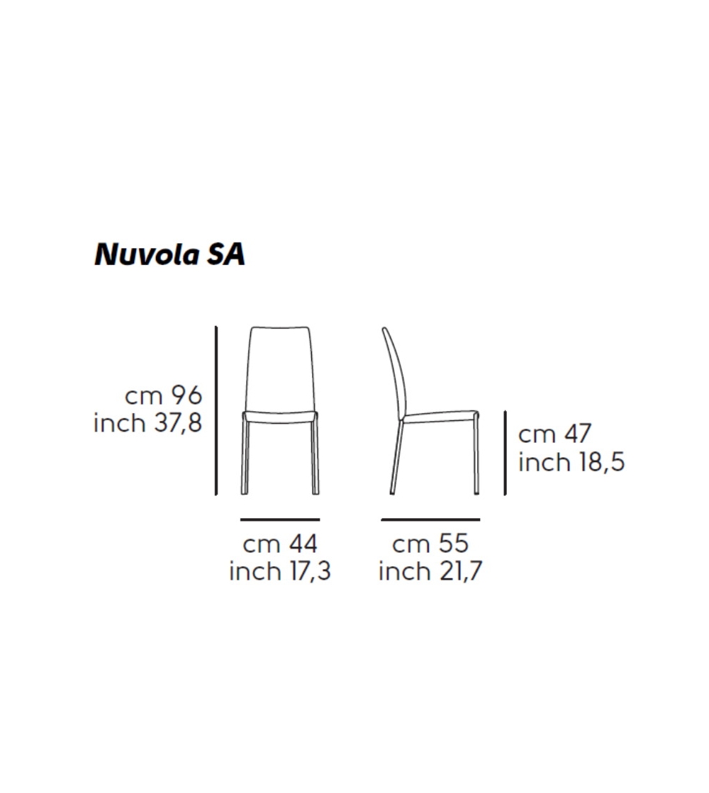 Silla Mod. Nuvola SA Midj