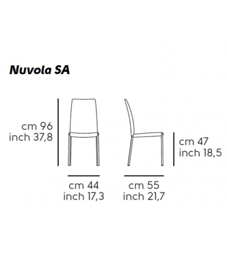 Midj Nuvola SA Chair