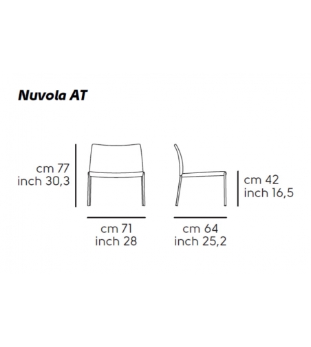Midj Poltroncina Lounge Nuvola ATB