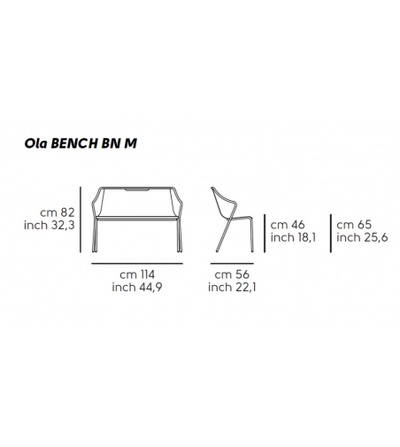 Banc Ola Bench BN M - Midj