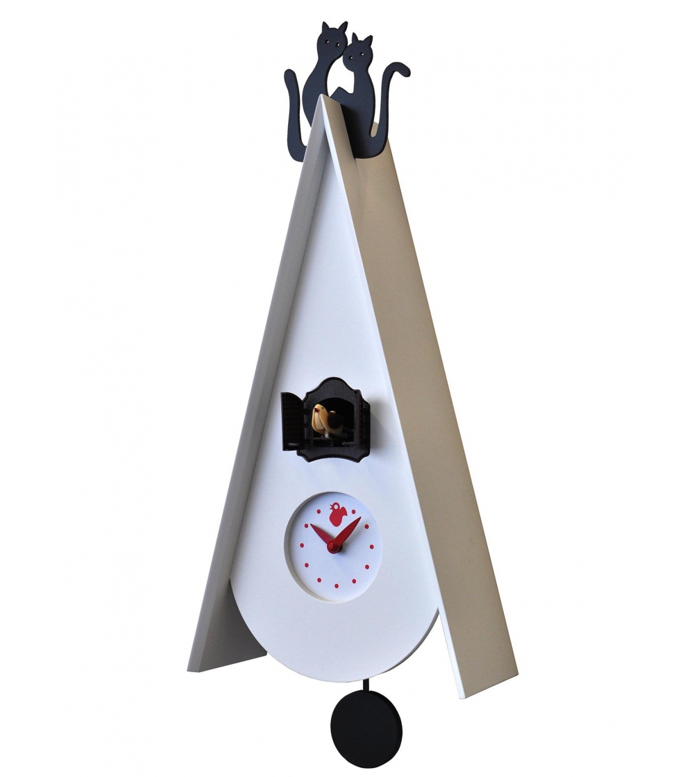 I Gattini - Pirondini Cuckoo Clock With Pendulum