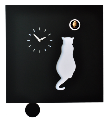 Cuckoo Clock With Pendulum Cat - Pirondini