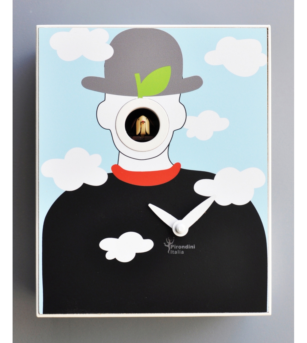 900&5 DApres Magritte - Pirondini Cuckoo Clock