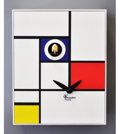 Horloge À Coucou 900&8 DApres Mondrian - Pirondini 2