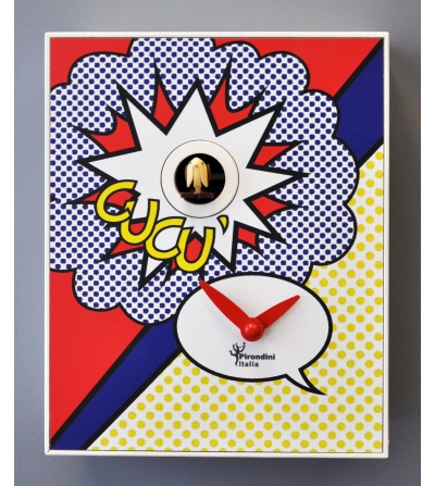 90014 DApres Roy Lichtenstein - Pirondini Cuckoo Clock 2