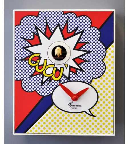 90014 DApres Roy Lichtenstein - Pirondini Cuckoo Clock