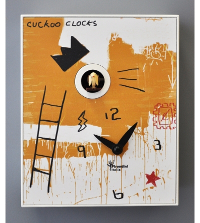 Kuckucksuhr 900&18 DApres Basquiat - Pirondini 2