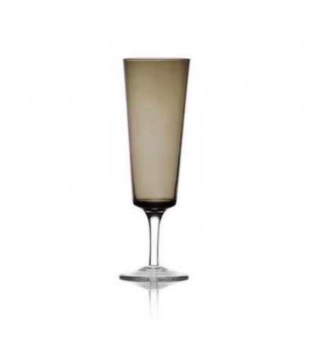 Paquete 6 Copas Flautas Aurora Smoke - Ichendorf