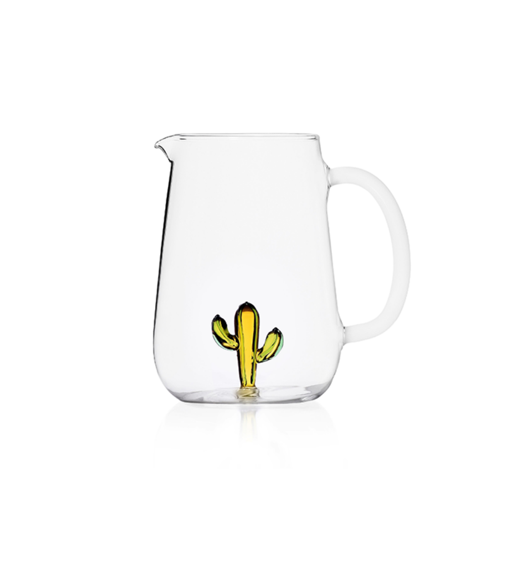 Carafe Cactus Vert/Ambre - Ichendorf