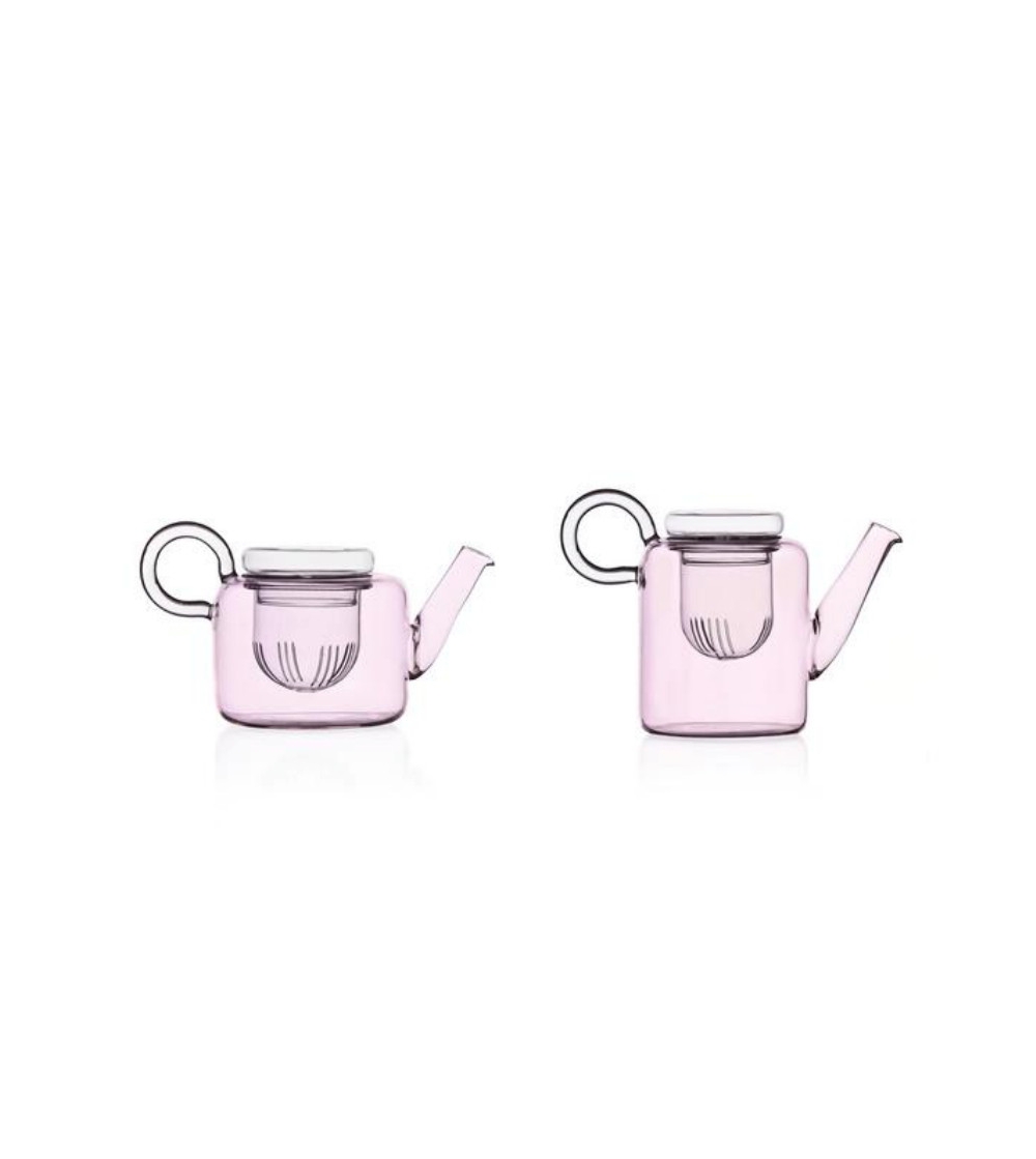 Piuma Pink Teapot - Ichendorf