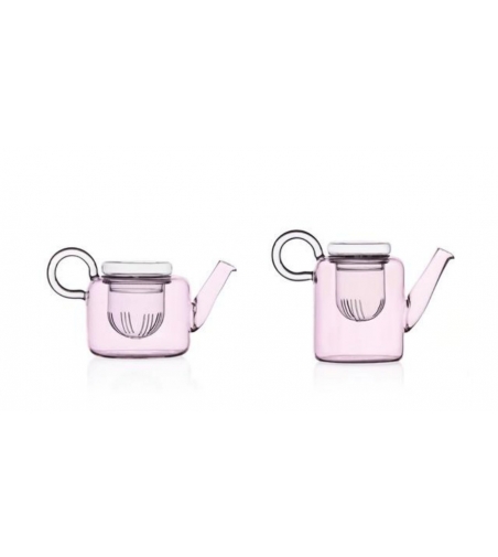 Piuma Pink Teapot - Ichendorf