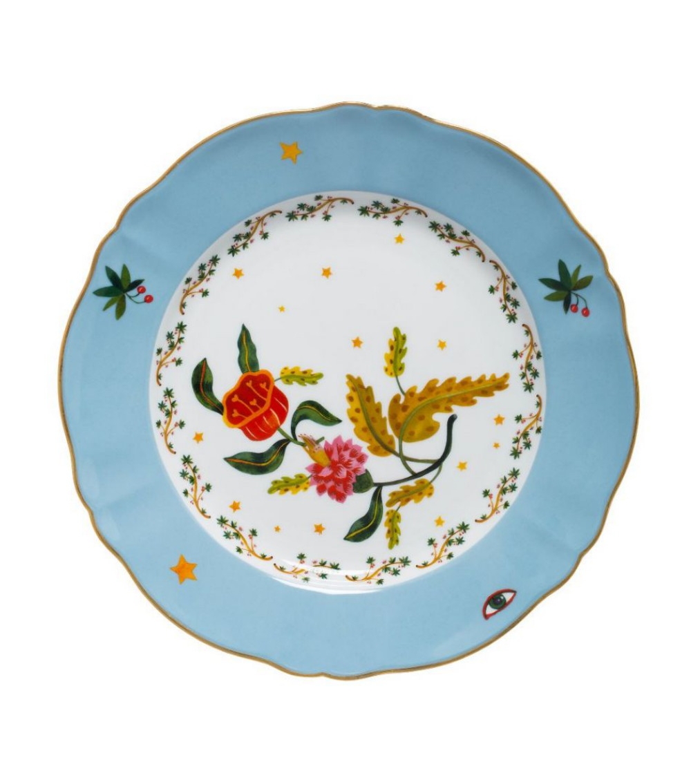 La Tavola Scomposta Floral Plate - Bitossi Home