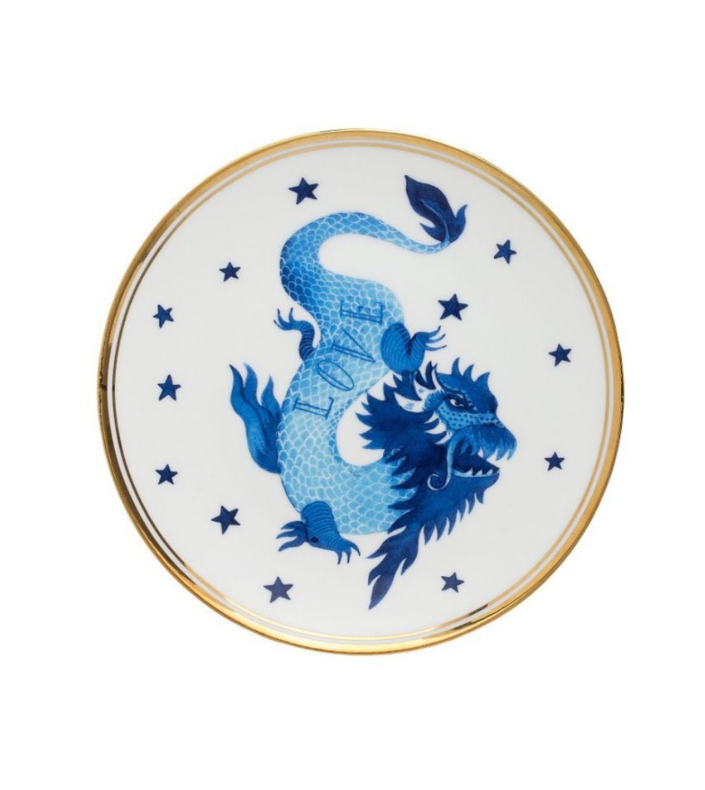 Piatto Drago Blu - Bitossi Home