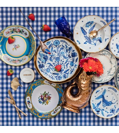 Blauer Drache Teller - Bitossi Home