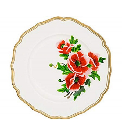 Piatto Piano Fiore Francese - Bitossi Home