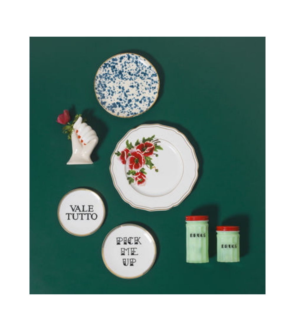 Plato Plano Flor Francesa - Bitossi Home