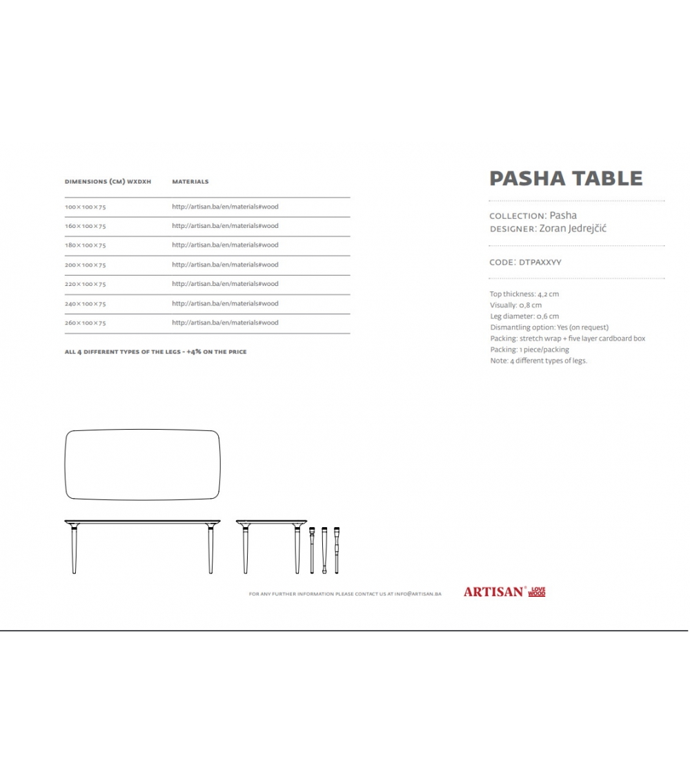 Mesa Pasha - Artisan