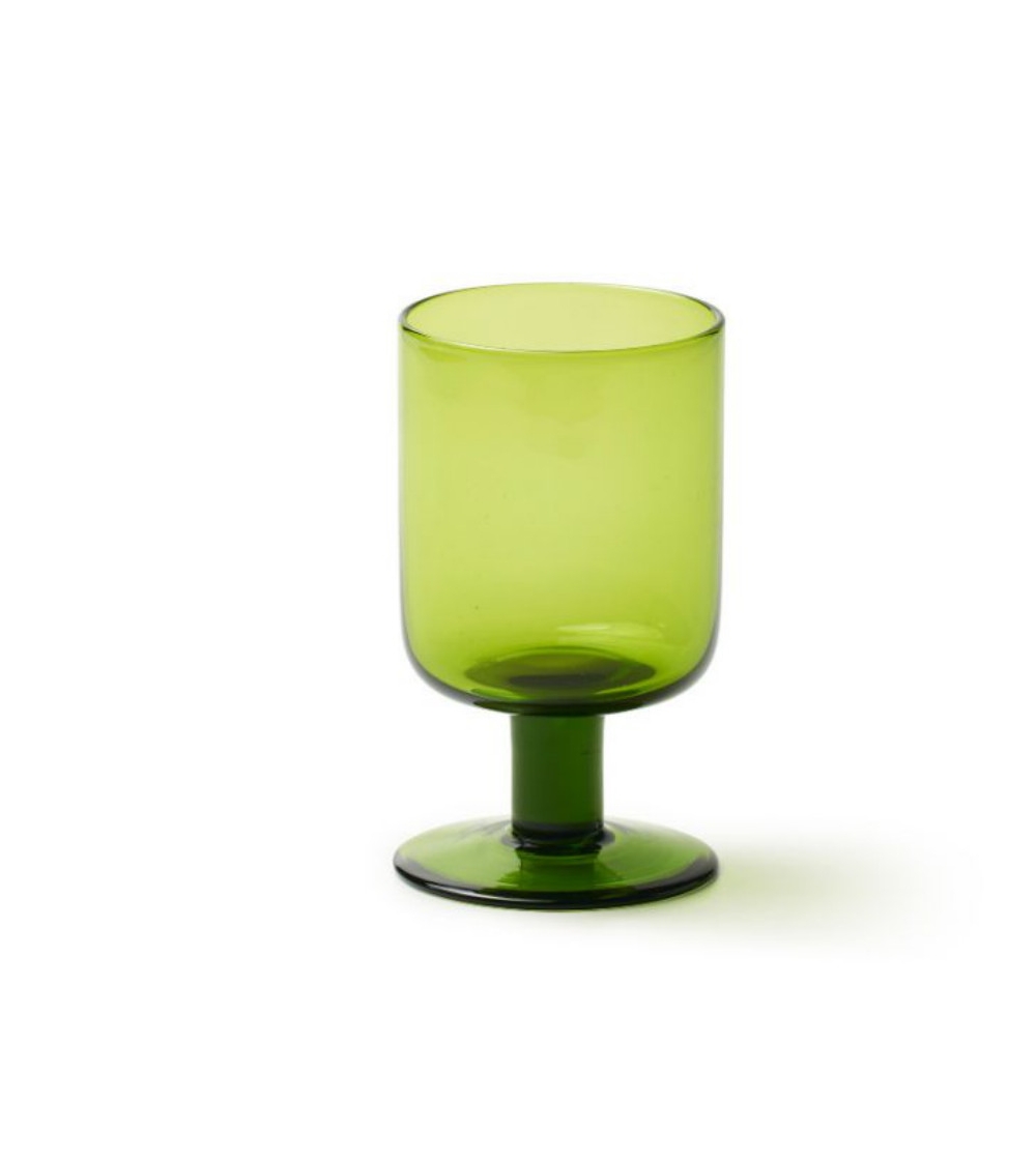 Bitossi Home BEI22 Set de 6 copas de vinode cristal Linea Bloom Color morado 