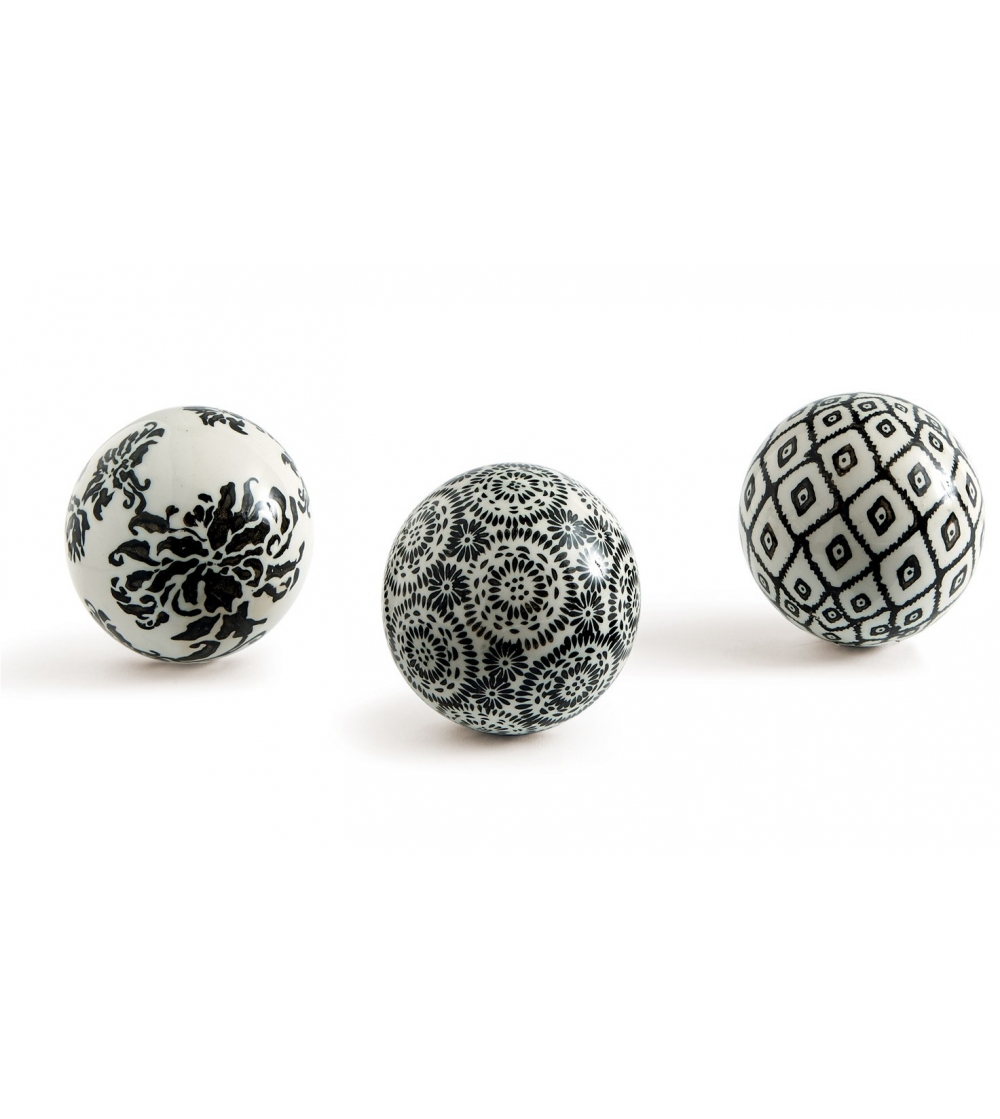 Fill - Set 3 Dorotea Medium Ceramic Spheres