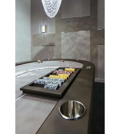 Vismara Design Desire Tavolo rettangolare da poker di lusso 2