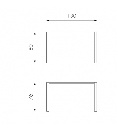 Stones - Table Pixel OM/189/GR