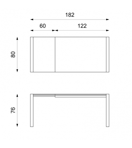 Stones - Table Pixel OM/189/GR