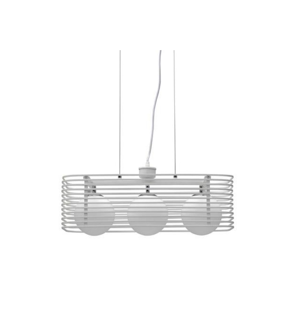 Lampe À Suspension Cage LA/114/BI - Stones