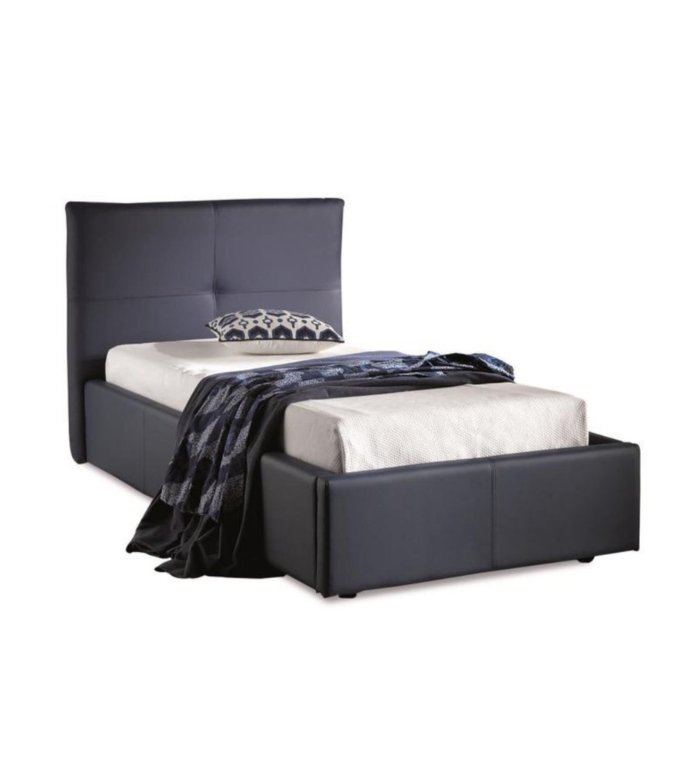 Daniela Single Bed With Box - Stones