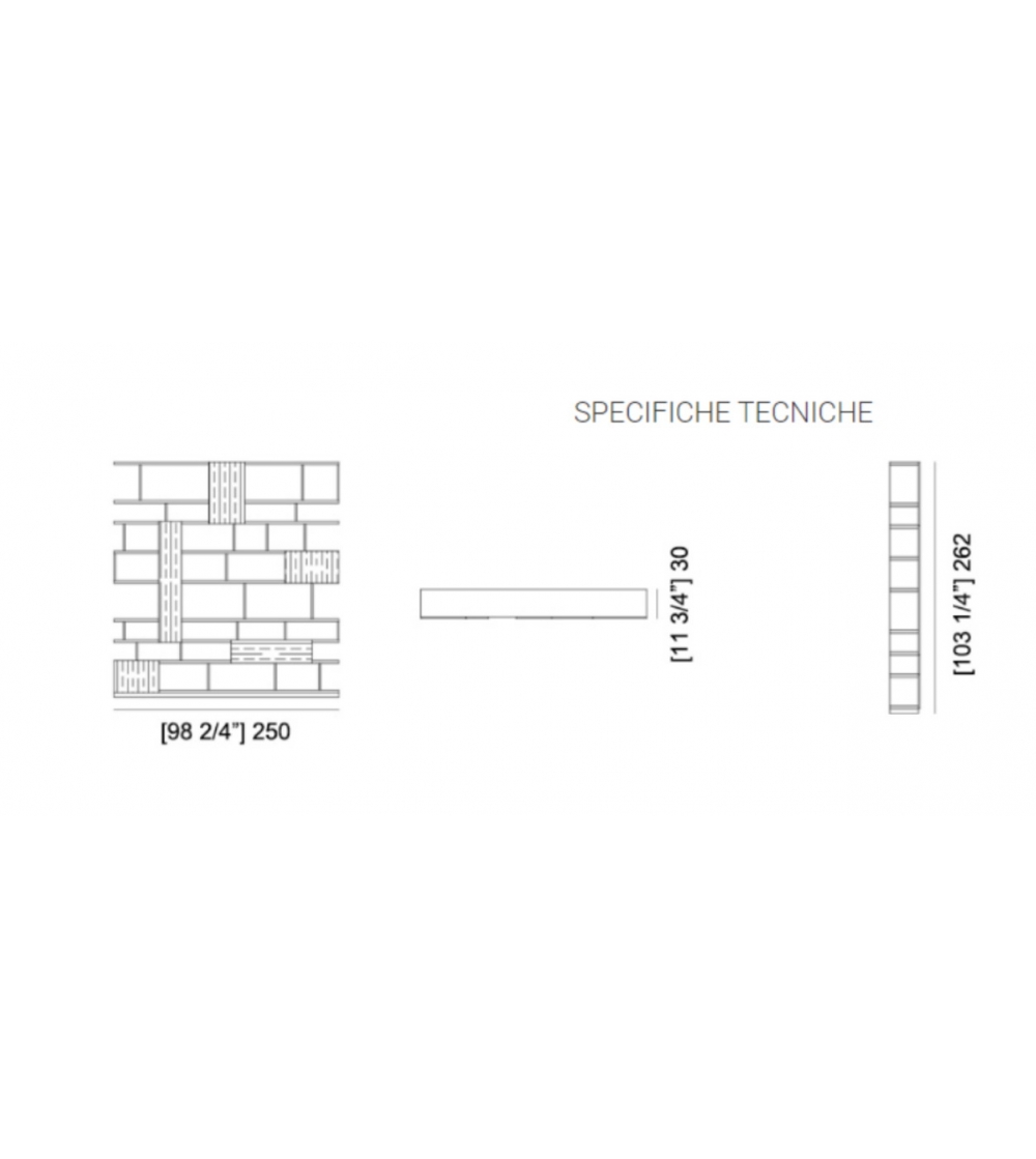 Morelato - Babilonia Bücherregal