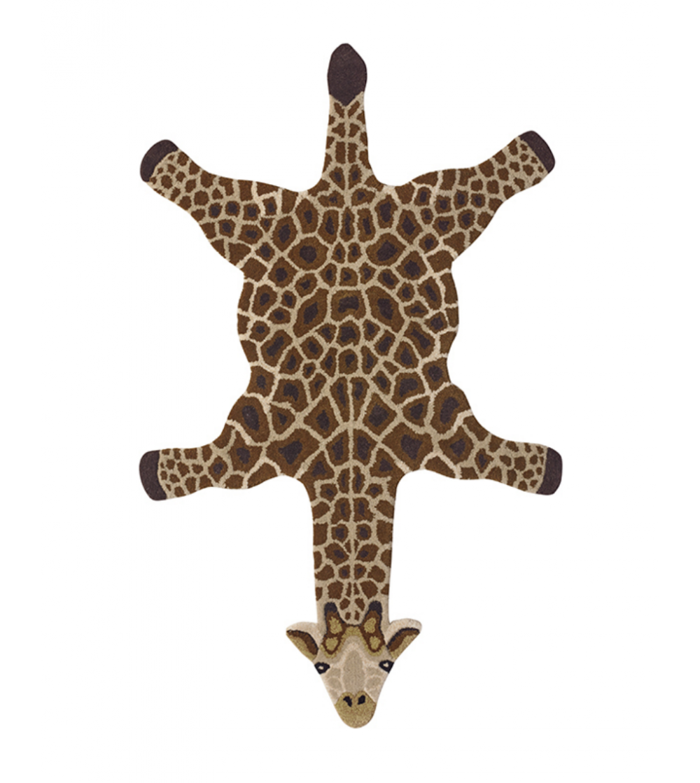 Alfombra Animals Giraffe Brown - Sitap