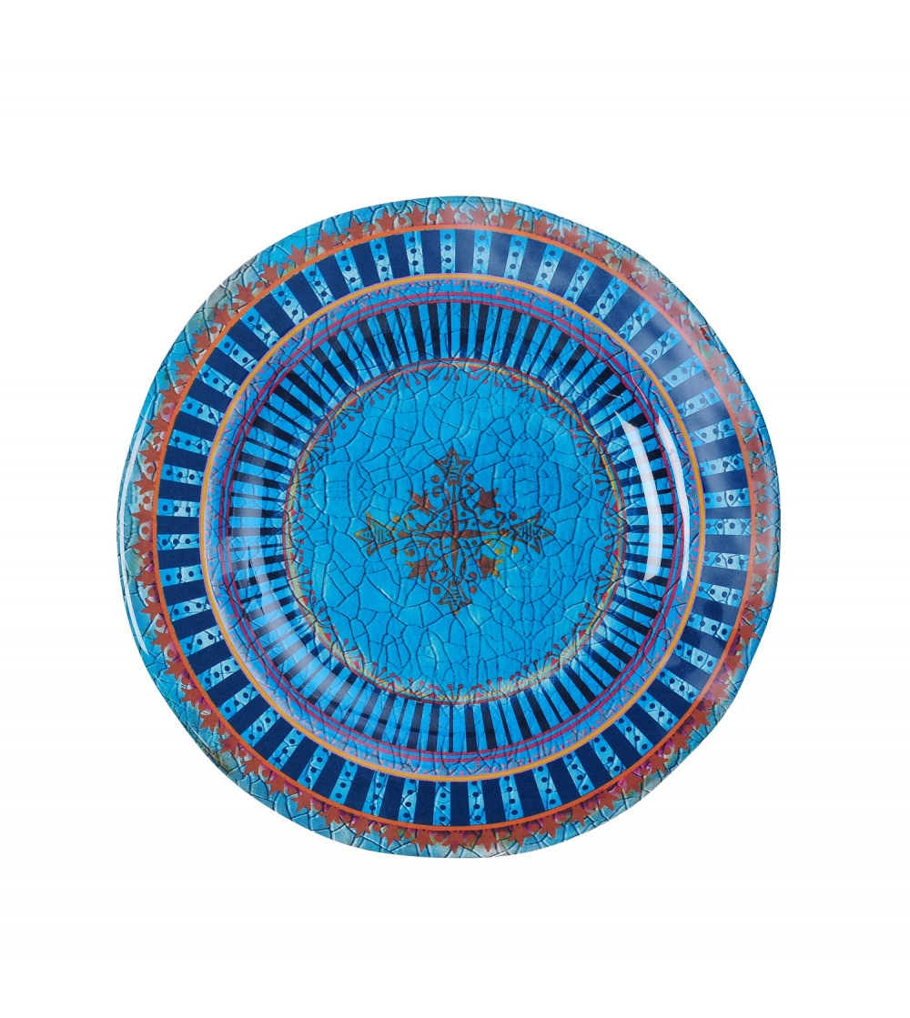 Set 6 Palermo Melamine Flat Plates - L'Abitare