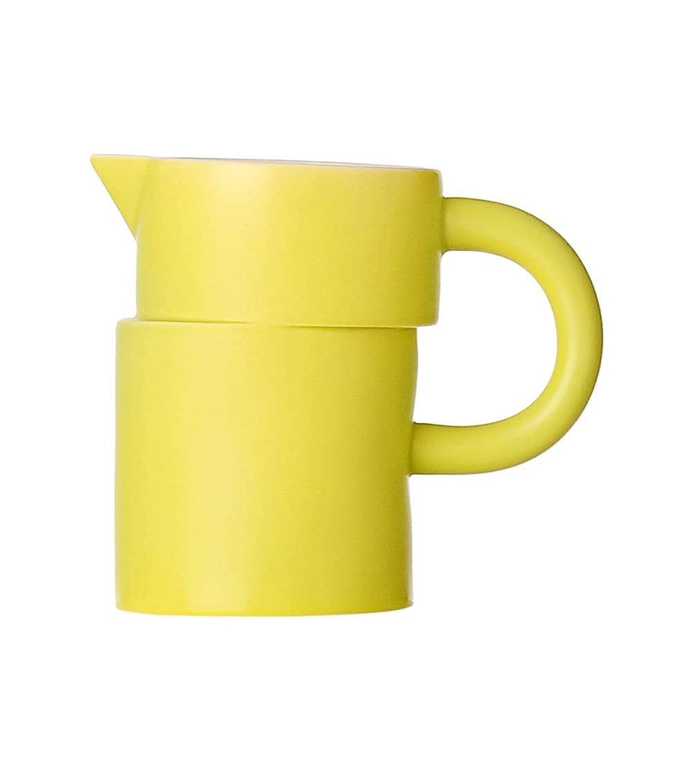 Chiaroscuro Small Yellow Jug - L'Abitare