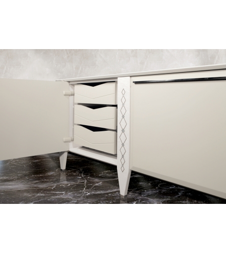 Vismara Design Aparador de 4 puertas de Lujo