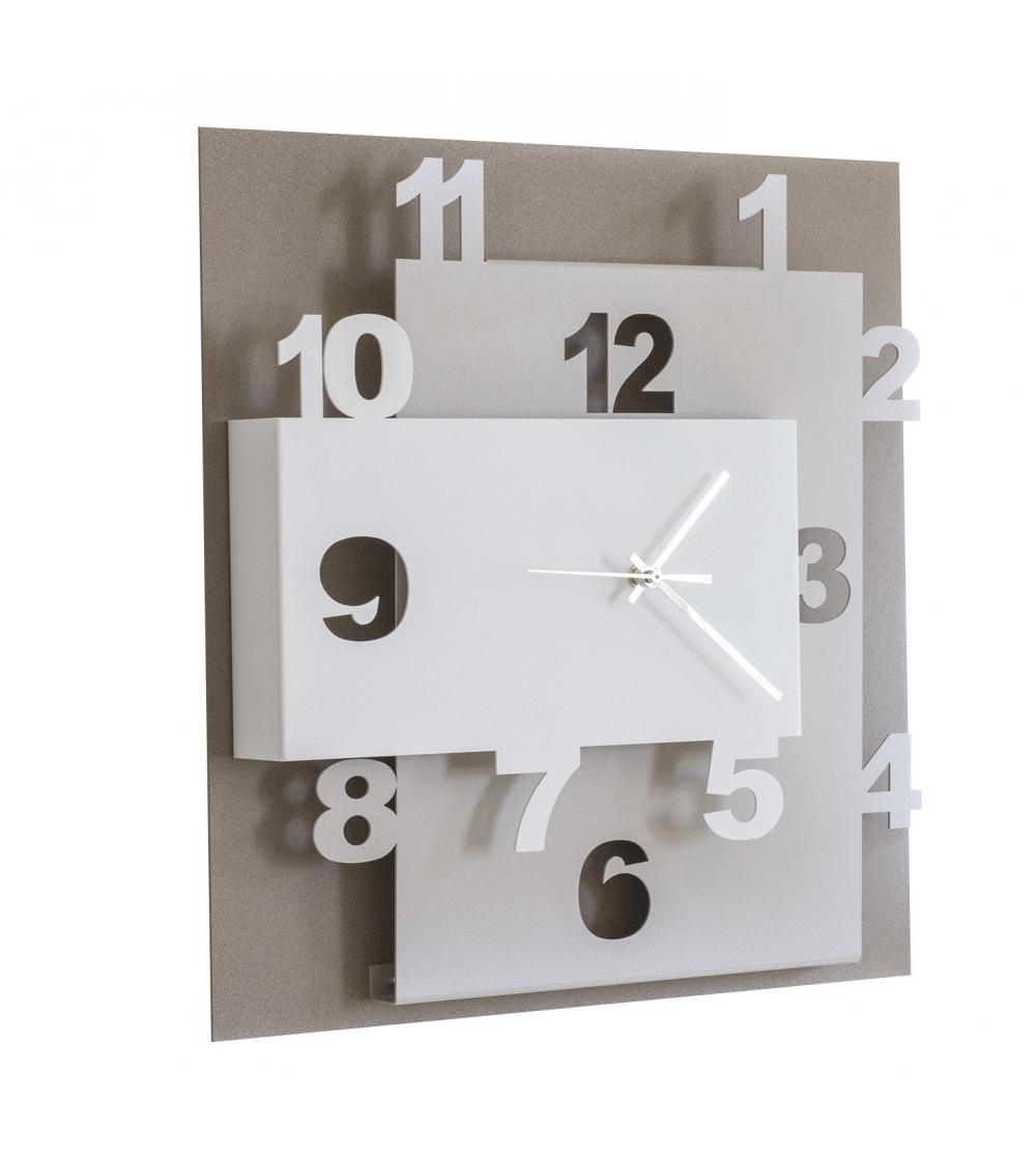 Ziggurat Wall Clock - Arti & Mestieri