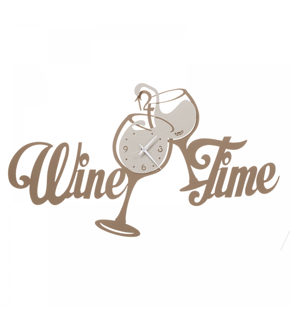 Wine Time - Arti & Mestieri Wall Clock