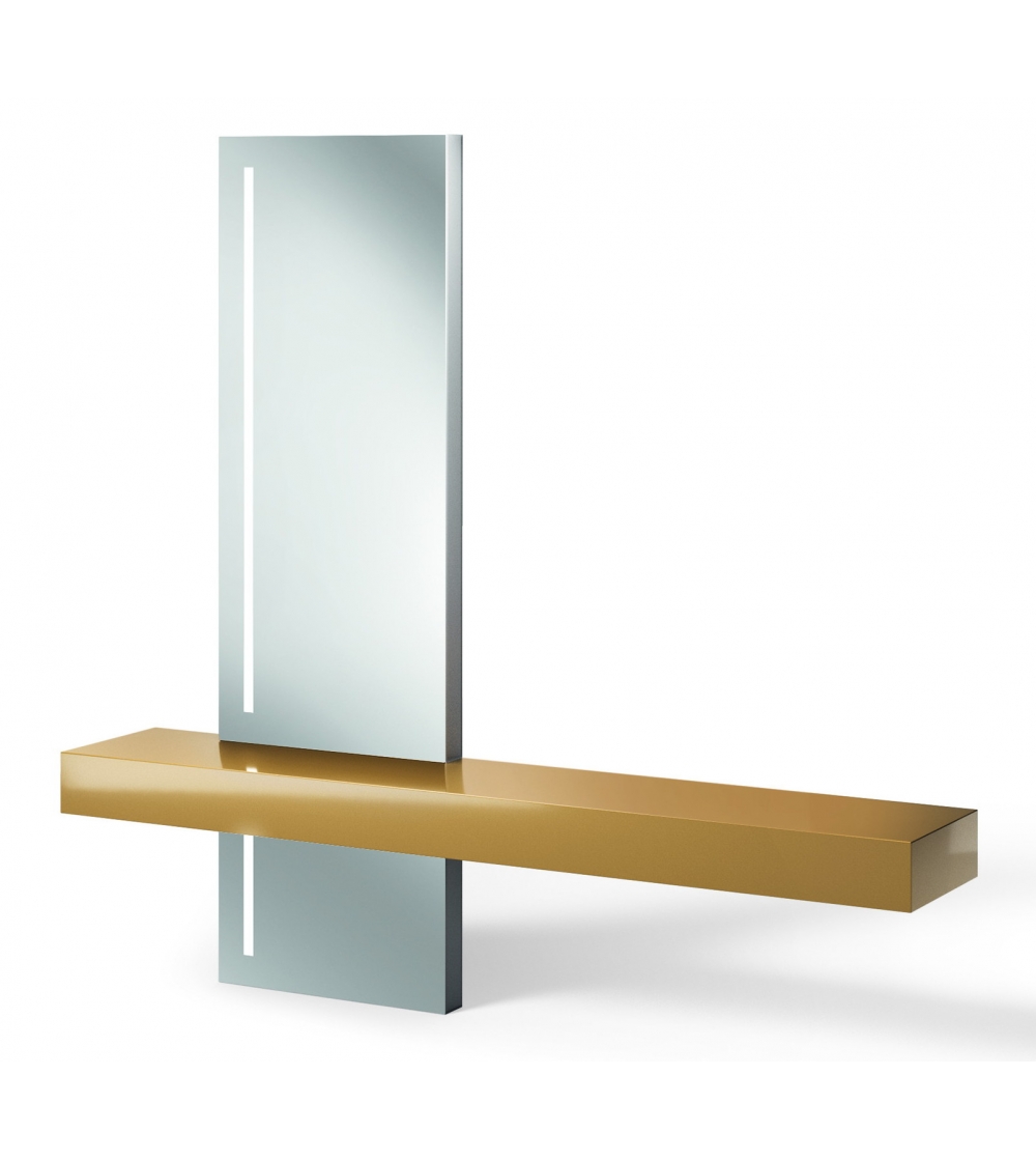 Valderamobili - Arlo Mirror With Shelf