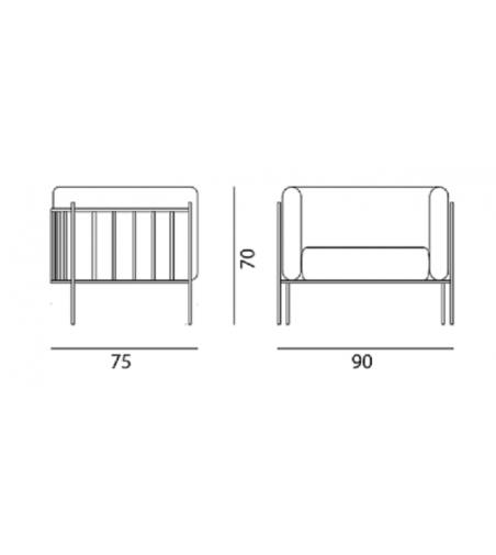 Armchair Loggia - Medulum