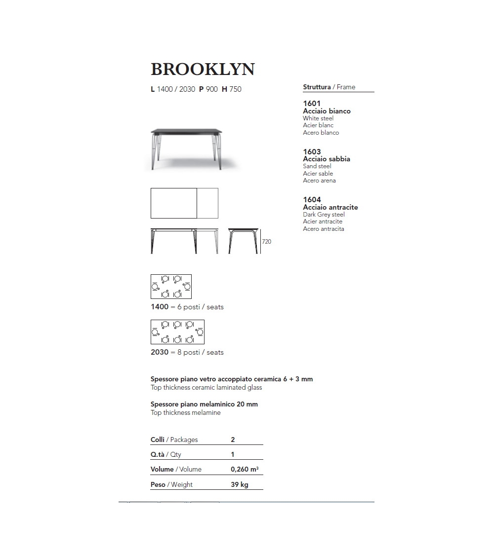 Table Extensible Brooklyn - Ambiance...