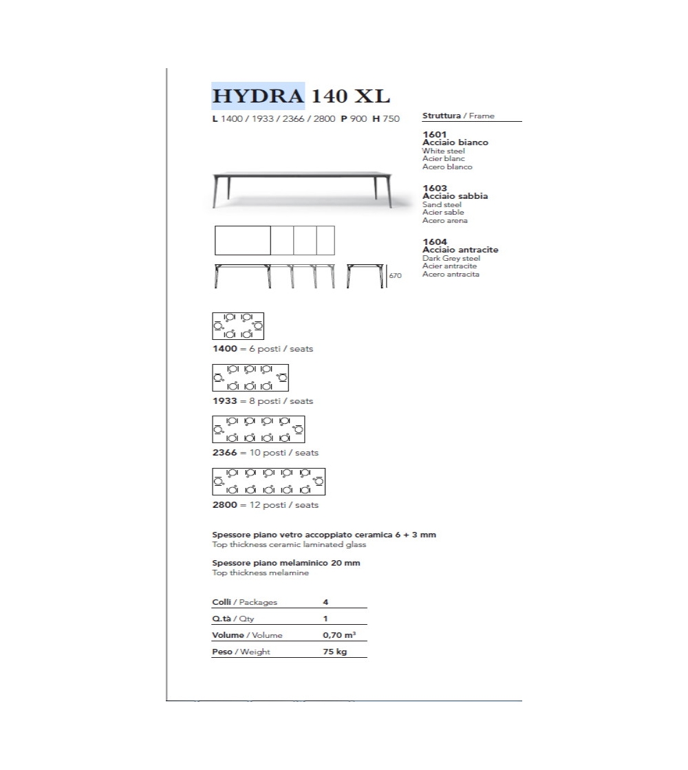 Table Extensible Hydra XL - Ambiance...