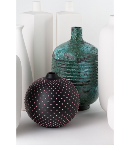 Vaso Inciso Blu - Nuove Forme Firenze