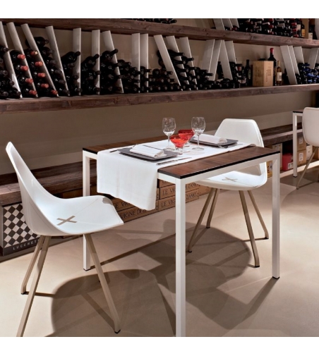 Sedia X Wood 1083 - Alma Design