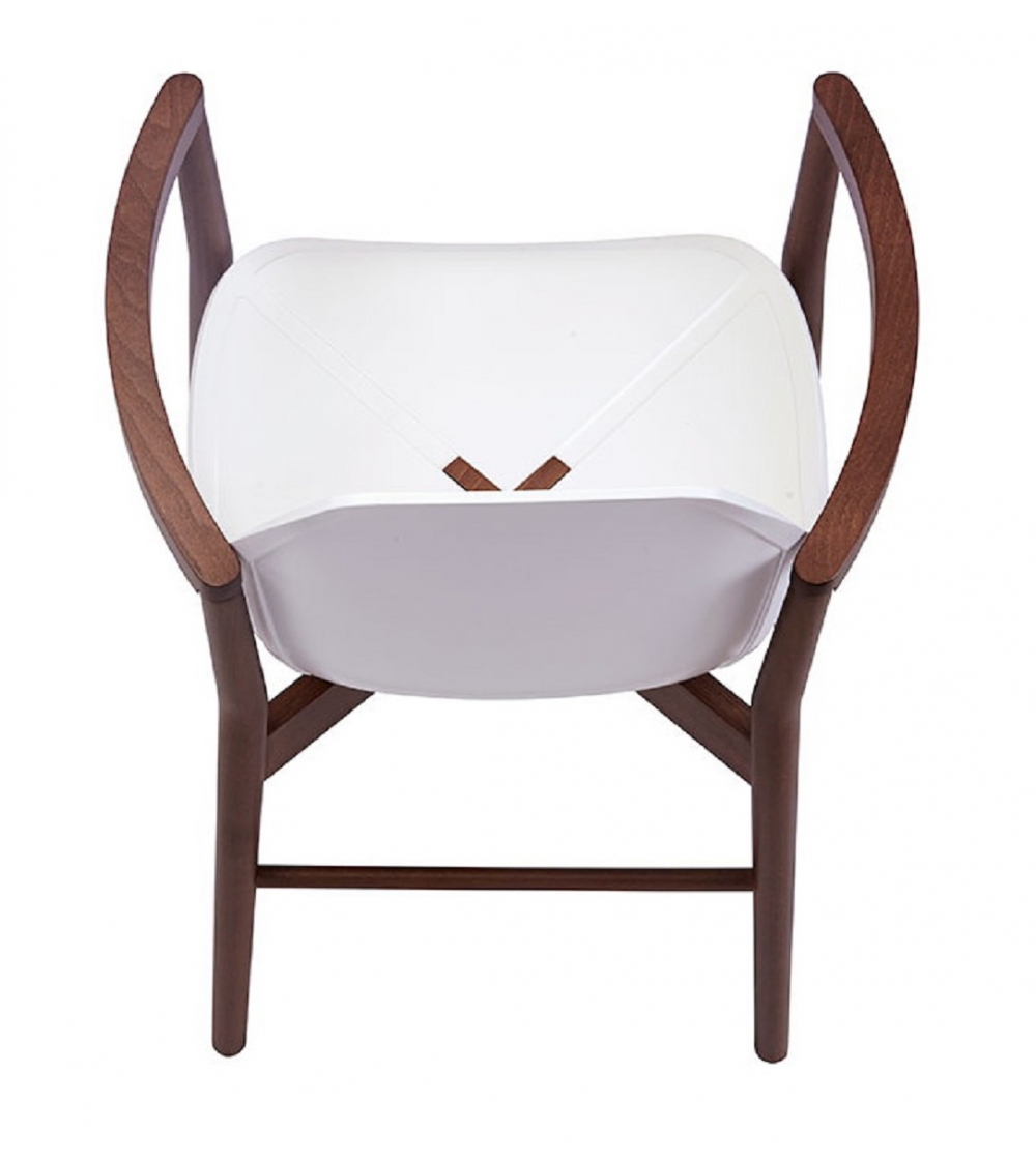 Alma Design - X Wood 2 1087 armchair