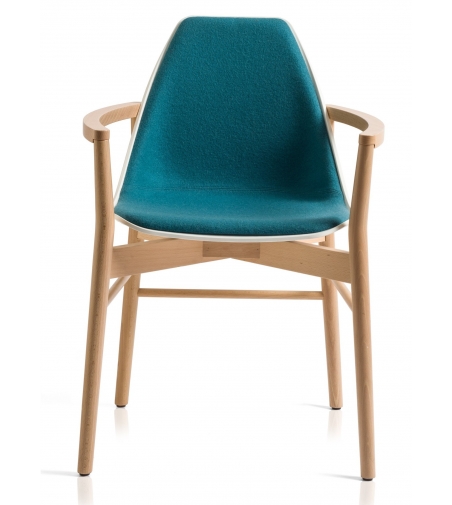 Poltroncina X Wood 2 1087 Soft - Alma Design