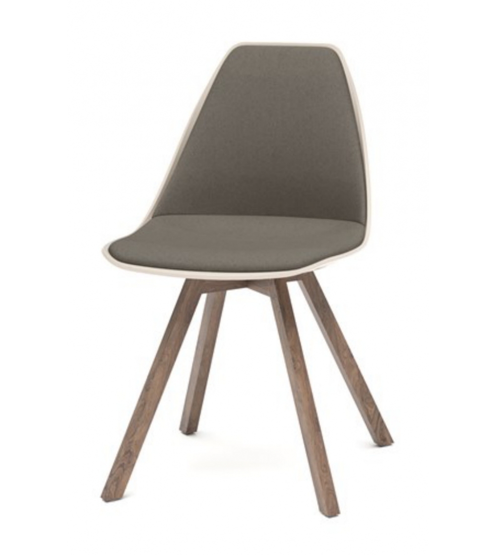 Sedia X Wood 1083 Soft - Alma Design