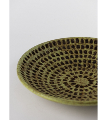 Centro De Mesa Bol Verde Con Tacchette - Nuove Forme Firenze