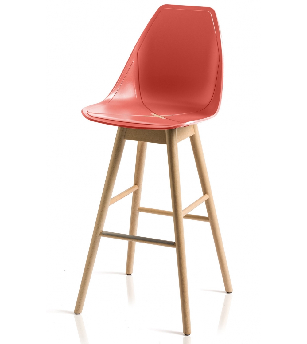 Alma Design - X Wood 2  4066/4067 Stool