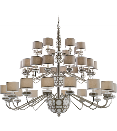 Lustre 16 lumières Palazzo Vecchio Le Porcellane